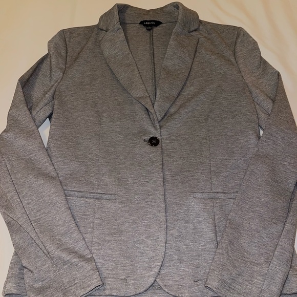 Gray Blazer Jacket - Picture 5 of 8